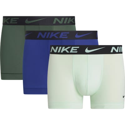 Nike Dri-fit Trunk 3er Pack Boxershorts Groen Kf6u
