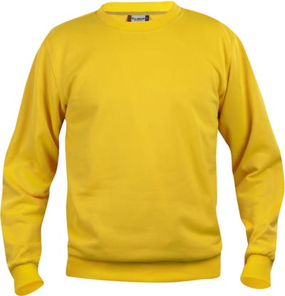 Clique Basic Roundneck 021030 - Lemon - S