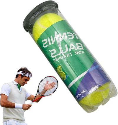 Tennisballen - Trainingsballen - Sporten - Sterk Materiaal - 3 Stuks - Geel