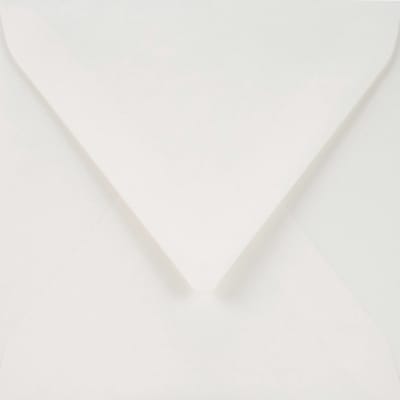 Gladde witte enveloppen A5 - 170 x 170 mm - 25 stuks - NK natgelijmde - 120 gram - Malmero - Netuno