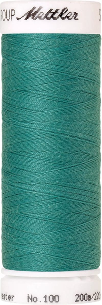 Amann Mettler Seralon Naaigaren – Deep Aqua (1091) – 200 m – No. 100 – 100% Polyester – Per Stuk