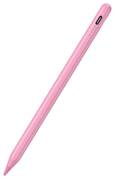 Stylus Pen voor iPad (vanaf 2018) – Magnetisch & Handpalmafwijzing – Apple Pencil alternatief – Kanteldetectie – Roze – Geschikt voor iPad Pro / Air / Mini