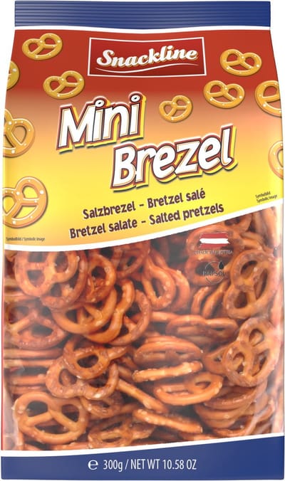 Snackline Mini Bretzels Salés 300 g