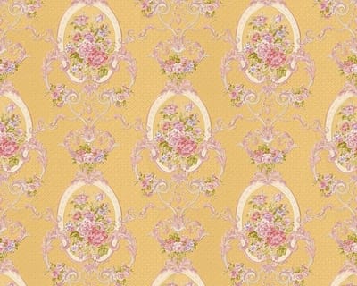 Engelse bloemen behang 95505-5