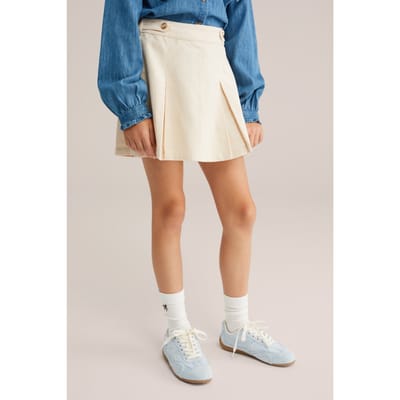 WE Fashion Skirt Mini Length Ecru Taglia: 98/104 | Gonne Outlet | Unisex | Marrone