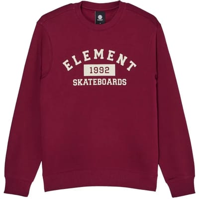 Element Home Team Sweatshirt Rood L Man