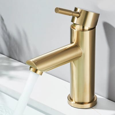 Gouden wastafel Badarmatur Wasserhahn Bad wasbekken Mischbatterij Hahn