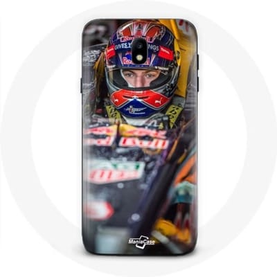 Samsung Galaxy J3 2017 hoesje Formule 1 Max Verstappen F1 Autocoureur