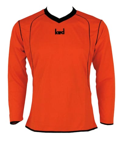 KWD Sportshirt Victoria lm, mt Jr, oranje/zwart