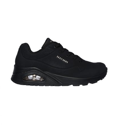 Skechers Uno - Stand On Air - Dames Sneakers - Zwart