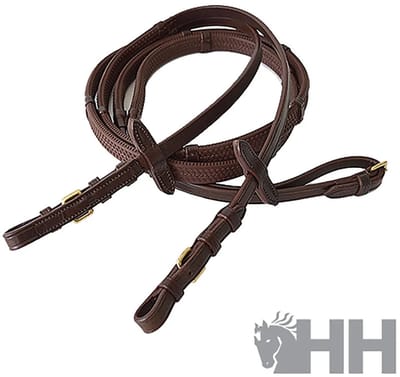 Lexhis Inox Buckle Tacos Rubber Teugels Bruin Full