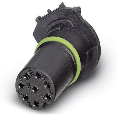 Phoenix Contact 1457678 Sensor/actuator inbouwconnector M12 Aantal polen (sensoren): 8 Bus, inbouw 100 stuk(s) Package