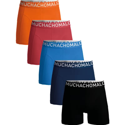 Muchachomalo Boxershort Heren – 5 Pack – 95% Katoen – Heren Ondergoed – Kleding – Stevig Ondergoed – Onderbroeken Heren
