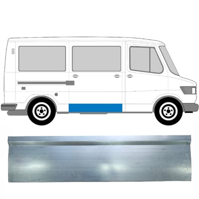 Interne reparatie achterste deuren voor Mercedes T1 207-410 1977-1995
