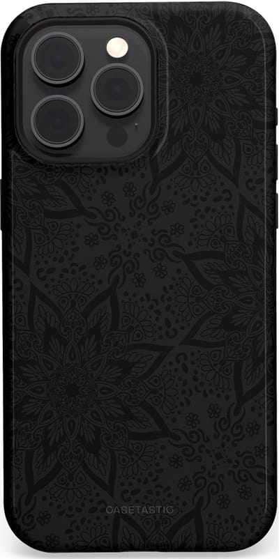 Casetastic Hoesje Geschikt voor Apple iPhone 15 Pro Max Magsafe - Stijlvolle Beschermende Duo-layer Case - Mandala stijl