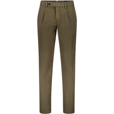Gardeur Broek Tolino King Twill Soft Cashmere Touch Donker Groen / male