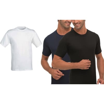 T-shirts van het merk Giefetti ontworpen voor mannen: 6 / L / Zwart + V