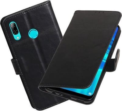 Motief Bookstyle Hoesje voor Huawei Honor 10 Lite Zwart