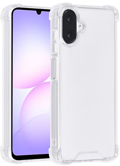 TUNIQ Back cover - Galaxy A07 - Transparant - Antishock - Slank Design