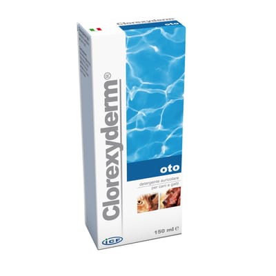 2x150ml Clorexyderm Oto Oorreiniger voor Honden en Katten