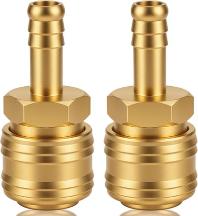 Verbindingselement voor perslucht met 9 mm messing, NW7.2, slangverbinding en schroefplug voor optimale prestaties