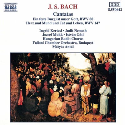 Ingrid Kertesi - J.S. Bach: Cantatas Bwv 80 & 147 (CD)