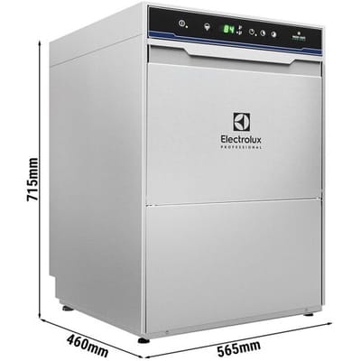 Electrolux Dubbelwandige glazenspoelmachine - Digitaal - 3,3 kW - met reinigingsmiddel-, glansspoelmiddel- & afvoerpomp