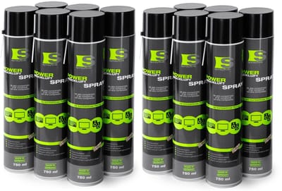 Spraytive 12x 750ml persluchtspray druklucht reiniger voor pc toetsenbord camera stofvrij met spuitrietje nauwkeurig reinigen