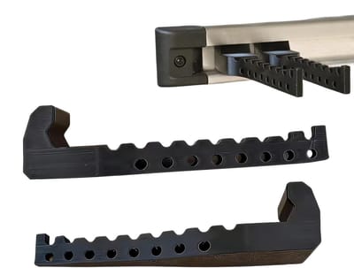 Dailygoods- Kledingdroogrek Compact - Wasrek Inklapbaar - Wanddroogrek - Droogtoren - Robuust Beugelsysteem - Voor Binnen/Buiten