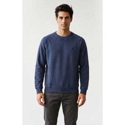 Timberland Brushed Back Crew Sweatshirt Oceana Taglia: S | Maglioni a maglia Outlet | Uomo