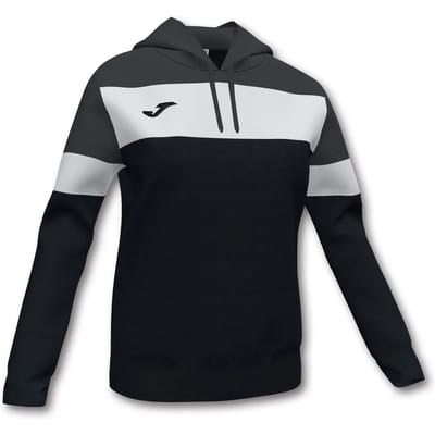 Joma Crew Iv Hoodie Zwart 11-12 Years Meisjes