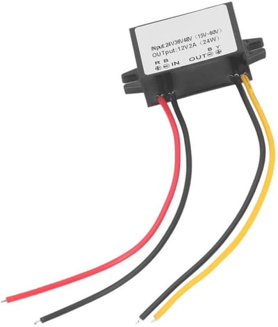 Allecto - Dc naar Dc converter - 24V 36V 48V naar 12V - Verstelbare