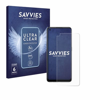 Savvies - Screenprotector voor Oppo Reno 8T - Folie Beschermfolie transparant 6 Stuks