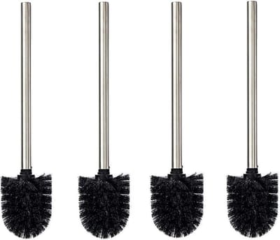 Universele RVS Toiletborstel Set - 4 Stuks | WC-borstel | WC | Toilet | Borstel | Borstels | Toiletborstels