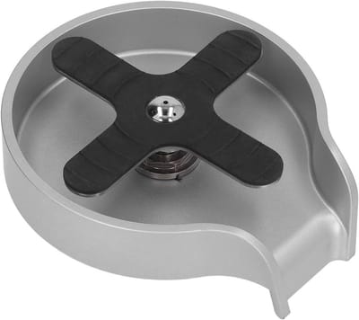 Glazen spoelbak - Bekerspoeler accessoire - Snel glazen reinigen - Hogedruk sproeier - N.v.t. - Zilver