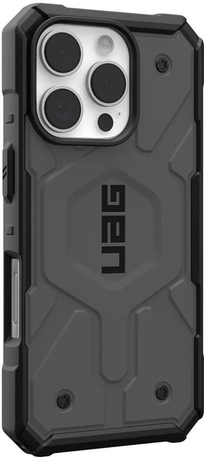 UAG - Pathfinder Mag geschikt voor iPhone 16 Pro Max Hoesje - zilver