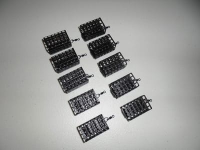 Voerkorf Set - Vismateriaal - Karper Vissen - Vierkante Vorm - 40 Gram