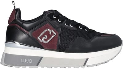 Liu Jo Dames Sneaker Zwart BF5009-PX685/S3813 Maxi Wonder