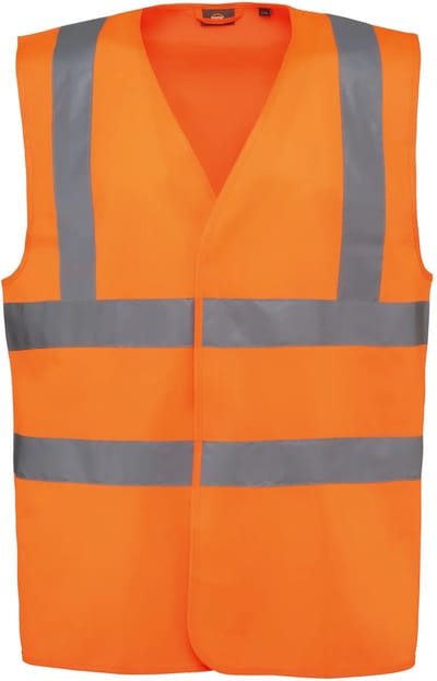Hoge zichtbaarheid gilet WK. Designed To Work