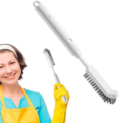 Keuken Schrobborstel - Afwasborstel Uitschuifbaar - Gootsteen Reinigen - Verstelbare Steel - 36 cm - Niet gespecificeerd