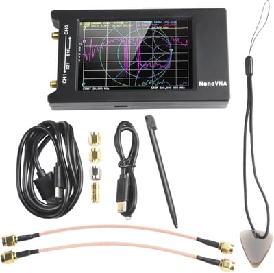 Handheld Vector Netwerk Analyzer met 4 Inch TFT-Scherm - SWR Meter voor HF, VHF en UHF