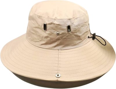 Nivard Zonnehoed - Reishoed - UV Beschermende Hoed - Bucket Hat - Festival - Pet - Hoedje Voor Dames & Heren - Hoofdbescherming - Khaki