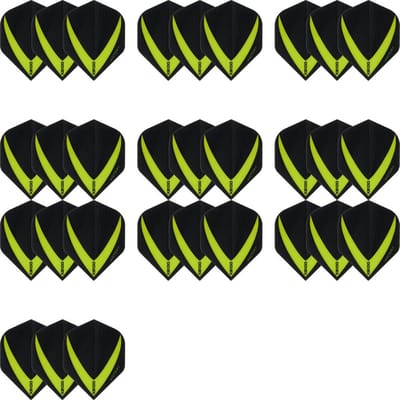 10 sets (30 stuks) Super Sterke – Groene - Vista-X – darts flights –