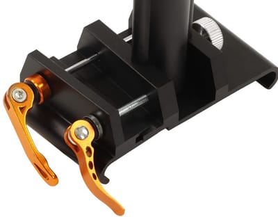 Dailygoods - Elektrische Scooter Zadel - Opvouwbaar - Verstelbare Zitplek - Comfortabel - Geschikt voor Diverse Hoogtes - Versterkte Schuimvulling