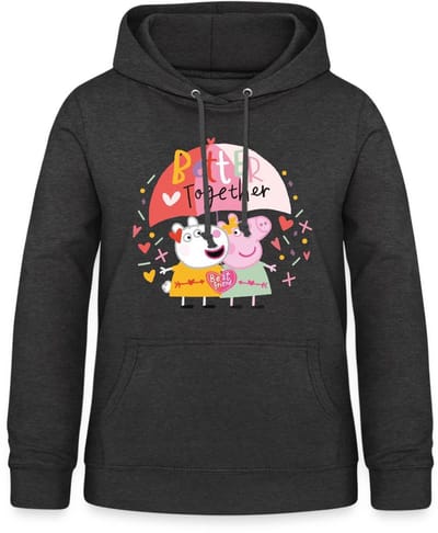 Peppa Pig En Suzy Sheep Better Together Hoodie Dames