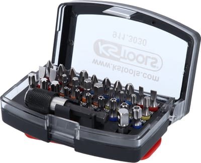 KS Tools 911.3030 911.3030 Bitset 1/4 (6,3 mm) Incl. bithouder