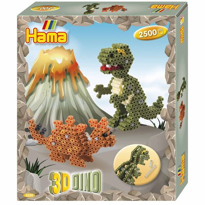 Hama 3D Dino 2500 beads Strijkkralen & -parels