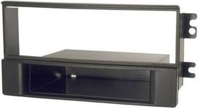 1-DIN inbouwframe  KIA Sportage  2004-2007 ZWART