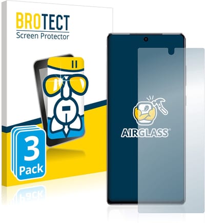 Screenprotector 3 Stuks voor Samsung Galaxy Note 20 Beschermglas transparant