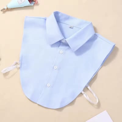 CHPN - Kraagje - Los kraagje - Kraag - Kraag voor onder trui - Blouse kraag - Blauw - Losse kraag - Accessoire - Kleding accessoire